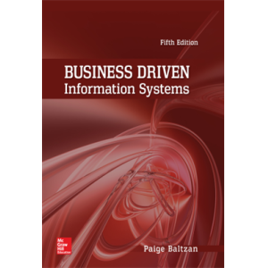 Business Driven Information Systems 5ed